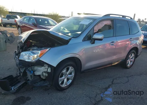 2016 Subaru Forester 2.5I Premium z USA, uszkodzony, nr VIN JF2SJADC1GH491322